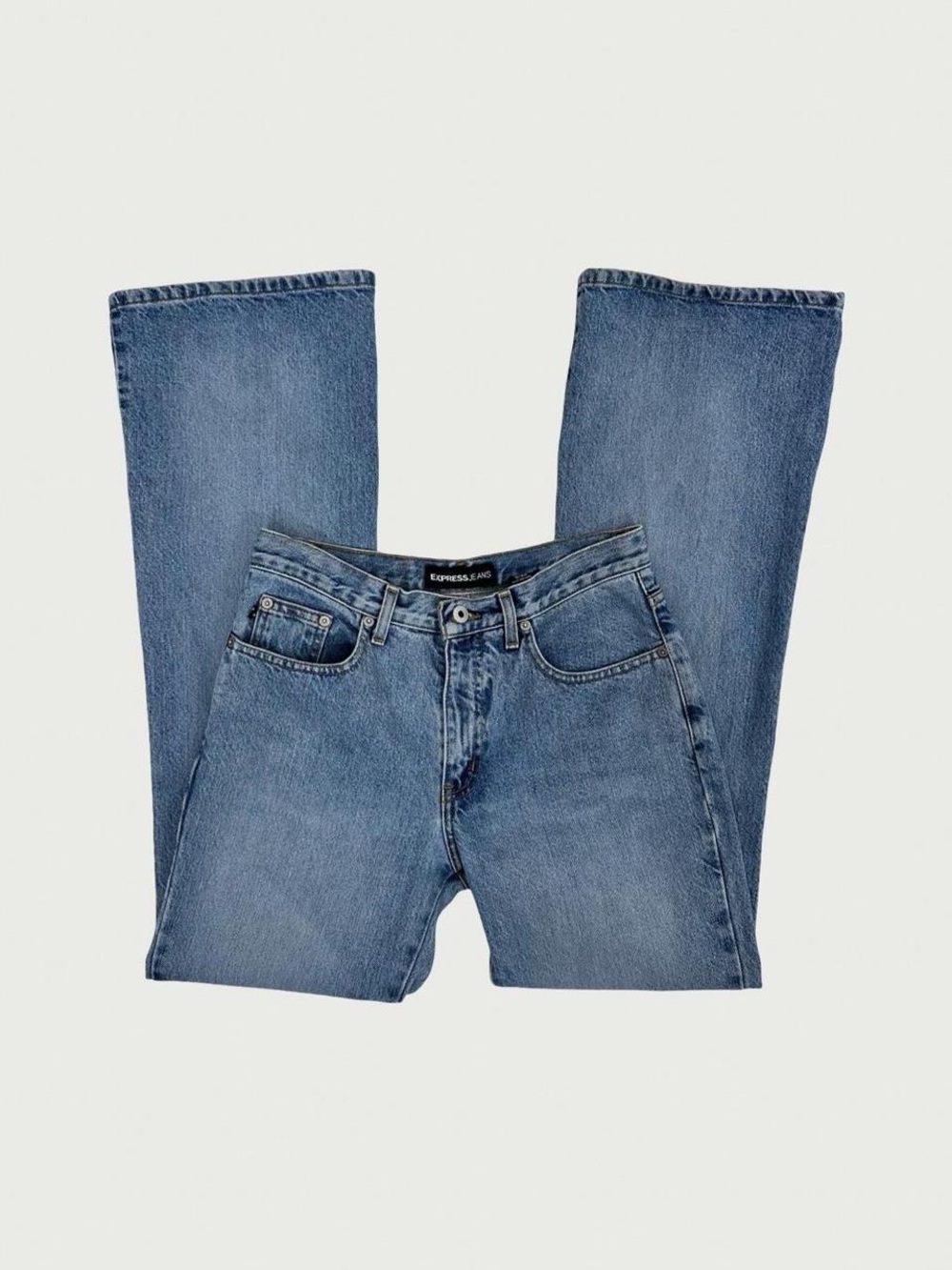Vintage Express Mid Rise Flare Jeans